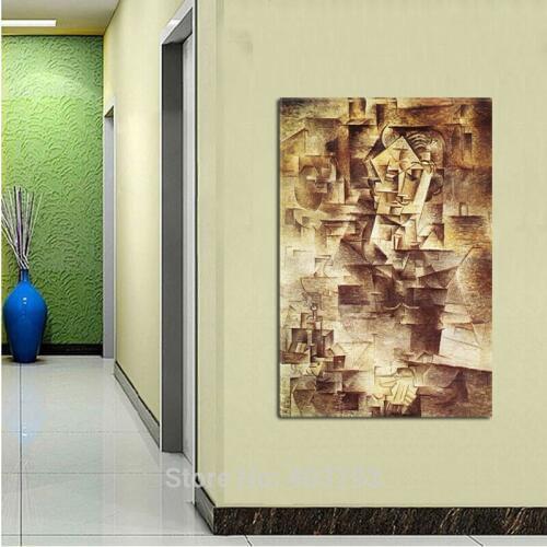Barocco Unframed Hand Painted Abstract Landscape Oil Painting Decorative Pictures Canvas Art Home Decoration 24X36inch