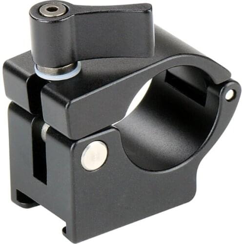 2021 New Rod Clamp Monitor Mount Attached to 22/25mm Tube Pipe Clip 1/4"and 3/8" Screw Holes Gimbal Stabilizer