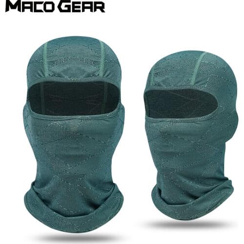 Summer Balaclava Full Face Mask Head Scarf Hiking Cycling Fishing Tacitcal Airsoft Bicycle Hunting Sport Hat Men Women Kids Mask