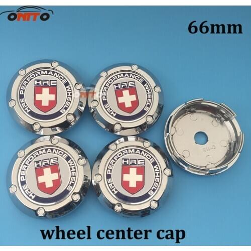 Hot selling 4pcs/set 66mm Wheel Hubcap Car Wheel Center Wheel Dust-proof emblem covers for RAYS VOSSEN HRE OZ logo