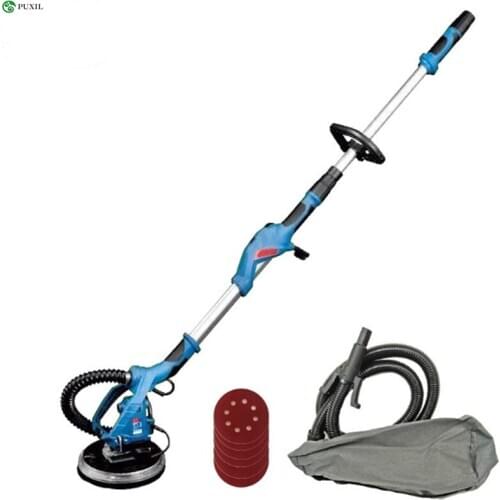 Wall grinder 255 sandpaper machine 9-inch putty dust-free self-priming wall grinder extension rod