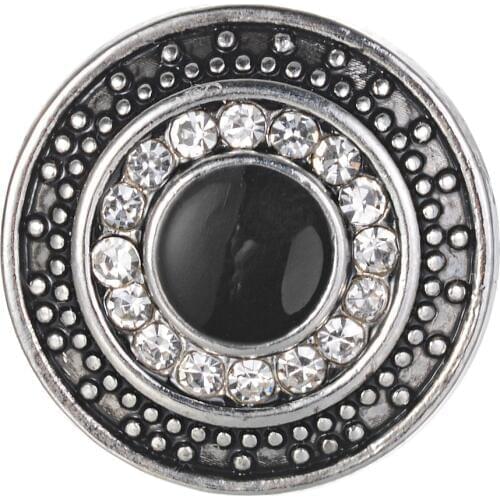 New GingerSnaps button Charms With Copper Metal Base Fit 18mm Snap Jewelry Vn-1970