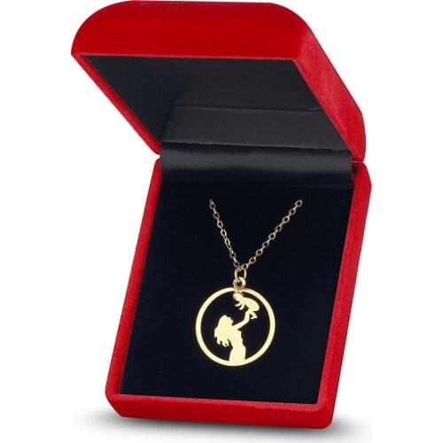 Forentina Gold Plated Mother Baby Necklace PS1248