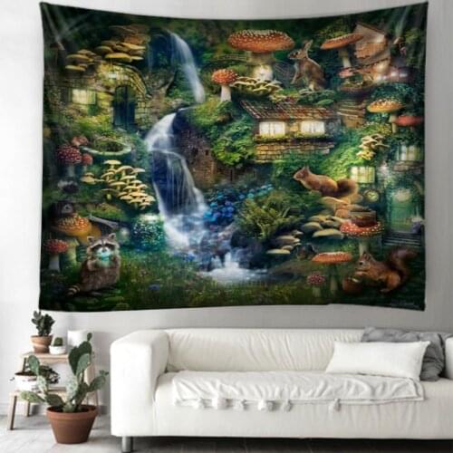 Psychedelic Abstract Wall Tapestry Art Decor Blanket Curtain Hanging Home Bedroom Living Room Decoration Polyester Hippie