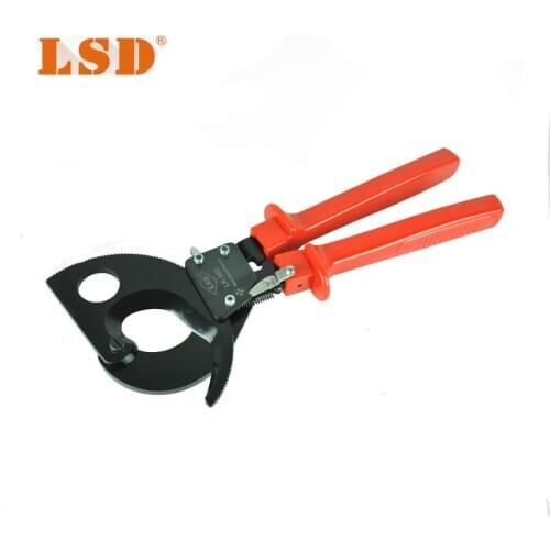 LK-380 Ratchet Cable Cutter for cutting 380mm2 Cu/Al cables copper cable cut tool