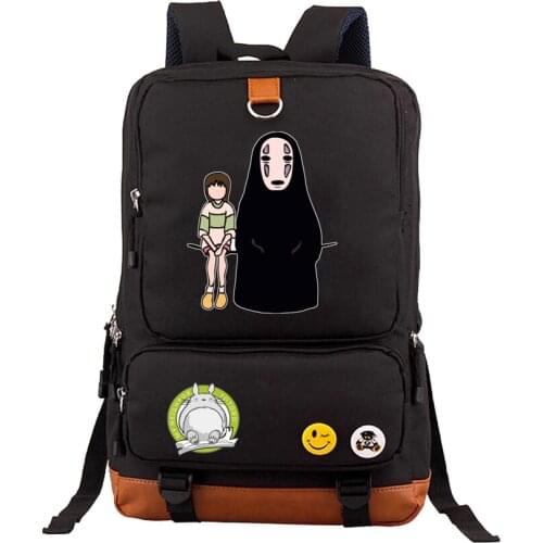 Japan anime My Neighbor Totoro Backpack Hayao Miyazaki Chinchilla schoolbag Male And Female Bag Teenage boy Girl Backpacks