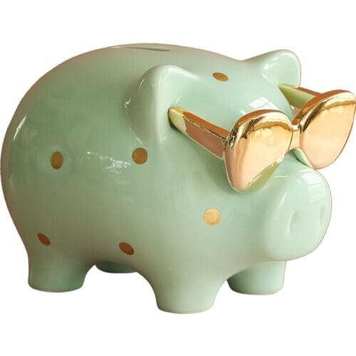 Modern Children Piggy Bank Box Counter Mold Coin Adults Cash Piggy Bank Money Savings Huchas De Dinero Money Dispenser EA60CX