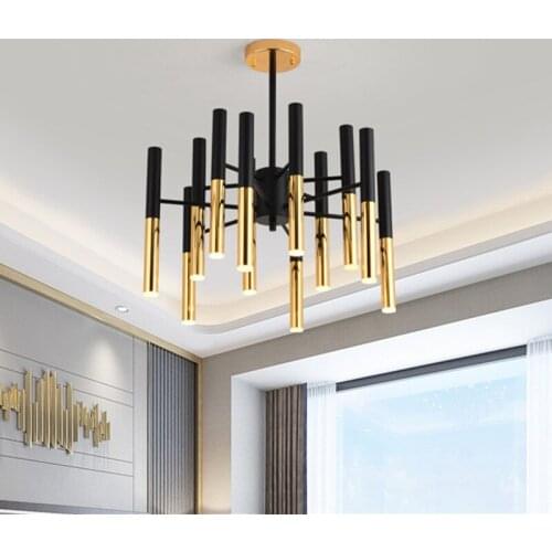 LED Pendant Stick Design Post-modern Art Livingroom Bedroom Bar Parlour Restaurant Decoration Samsarah Lighting