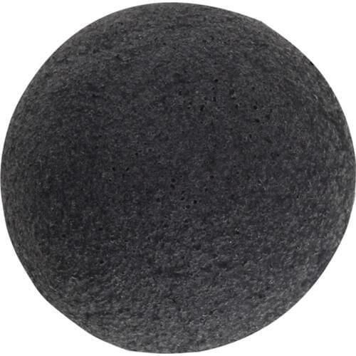 12pcs/lot 4colors Semicircular 100% Natural Charcoal Konjac Facial Sponge Facial Wash Cleaning Puff 74*74*33