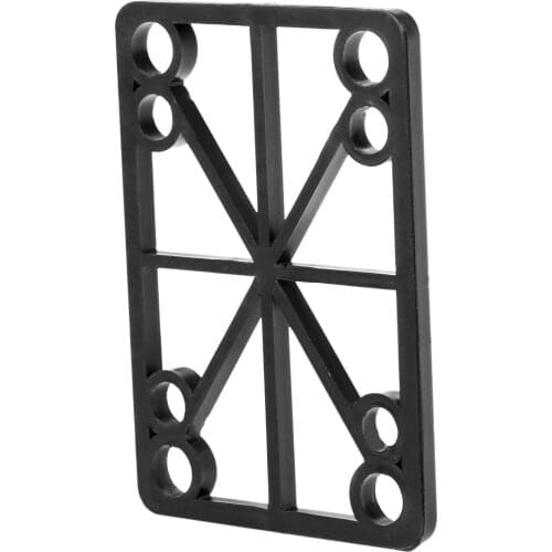 2pcs Skateboard Wheel Riser Pad Longboard Shock Absorbing Pads Risers Skate Board Accessories Replacement Parts for Skateboard