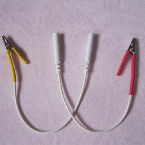 20pcs/lot Electronic Acupuncture Therapy Instrument Alligator Clip Line, for HwatoSDZ-II Acupuncture Treatment Instrument