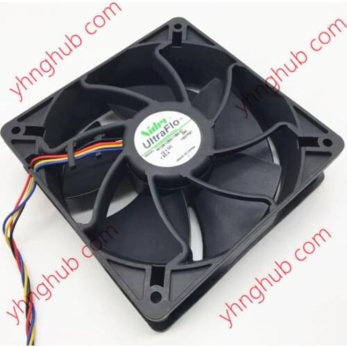 Nidec W12E12BS11B5-57 Z90 Server Cooling Fan DC 12V 1.65A 120x120x38mm 4-wire