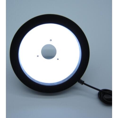 6W Brightness Adjustable Microscope Illumination RoHS Approved UV Free Microscope Diffused LED Dome Light
