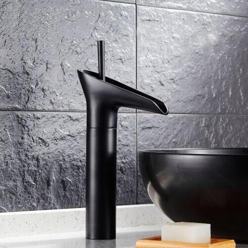 Antique Oil Rubbed Bronze wash basin faucet kitchen,Copper single hole sink basin faucet, Bathroom water tap mixer with pull out