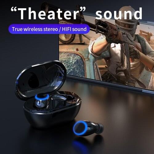 A2 tws Bluetooth Headphone Wireless Earphone touch control 8D sound Hifi Stereo Bluetooth 5.0 Earbuds for all smart phone
