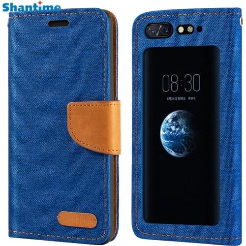 Oxford Leather Wallet Case For ZTE Nubia X With TPU Soft Back Cover Magnet Flip Case For ZTE Nubia X 5G