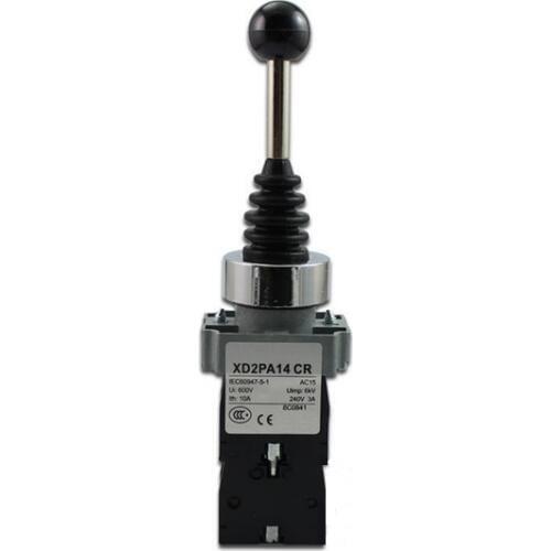 22MM 4 Position 4NO Self-Locking 10A 250V XD2PA14CR Joystick Switch Maintained