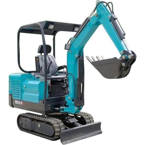 Excavators for sale 1ton 2ton 2.5ton new prices Chinese Small Digger Cheap Mini Excavator hydraulic price For Garden Home