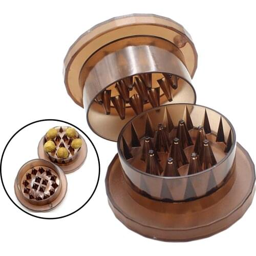 Pellets Fishing Bait Crusher Boilie Grinder Box Convenient Fooder Brown
