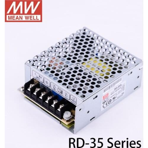 Mean Well RD-35A 5V 12V RD-35B 5V 24V RD-3513 +13.5V -13.5V 35W Dual output Switching Power Supply Meanwell SMPS 88-264VAC To DC