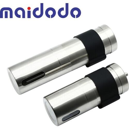 Maidodo Manual Ceramic Coffee Grinder Stainless Steel Adjustable Coffee Bean Mill With Rubber Loop Ring Easy Clean Kitchen Tools