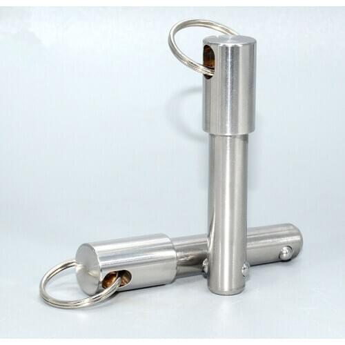 Hollow ball head locking pin, quick release pin, carbon steel pull ring quick release pin. Diameter 5/6/8/10