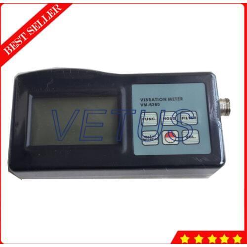 Portable VM-6360 Vibration meter Digital Vibration Tester Vibrometer Gauge 0.1 to 10KHz Frequency