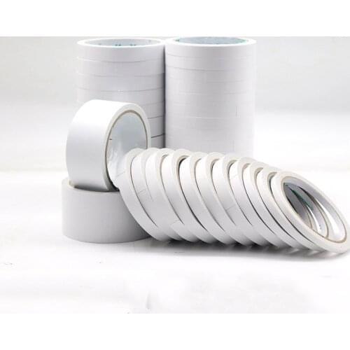 Strong Double Sided Adhesive Tape Paper Strong Ultra-thin High-adhesive Cotton Double-sided Tape for Home Office Length 8M