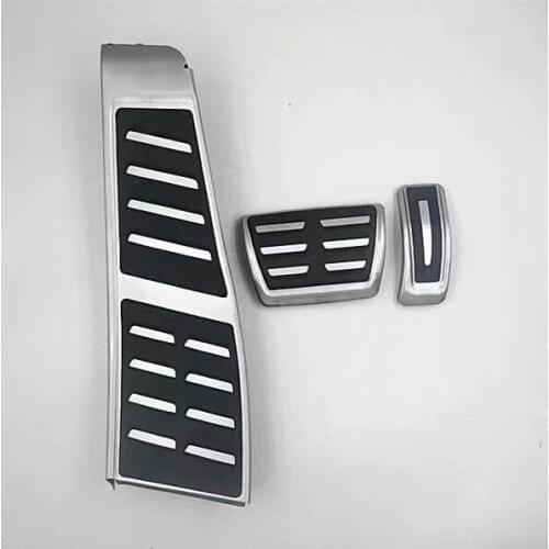 RHD pedal For Audi A5 A4 B8 8K Q5 8R pedals Stainless Steel AT Accessories Footrest Gas Modify Pedal Covers