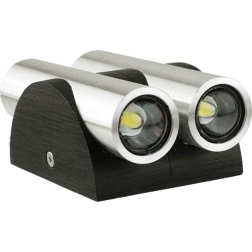 4W 85-265V AC Modern Simple Aluminum LED Wall Light Double End lighting Fixture Indoor Bedroom Hallway Kitchen for Home Decor an