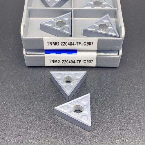10P TNMG220404 TF IC907 TNMG160408 TF IC907 IC908 Carbide Inserts External Turning Tools TNMG CNC Lathe Cutter Wood Turning Tool