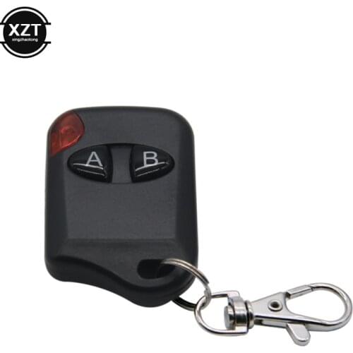 Universal 2 Button Gate Garage Door Opener Remote Control 433MHZ Keys Copy Controller