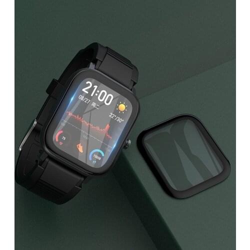 Screen Protector for Huami Amazfit GTS protective film protector full cover 3D curved Composite flexible