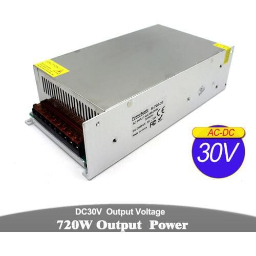 30v 24A 720W Switching Power Supply 30V DC LED Regulated Power Source for Machine Equipment Industrial transformer
