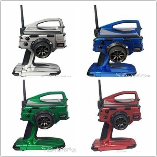 4color T-WORKS Airtronics & Sanwa M11X Radio Skin Sticker Metal Chrome Radio Skin Sticker for sanwa M11X Gift screen protector