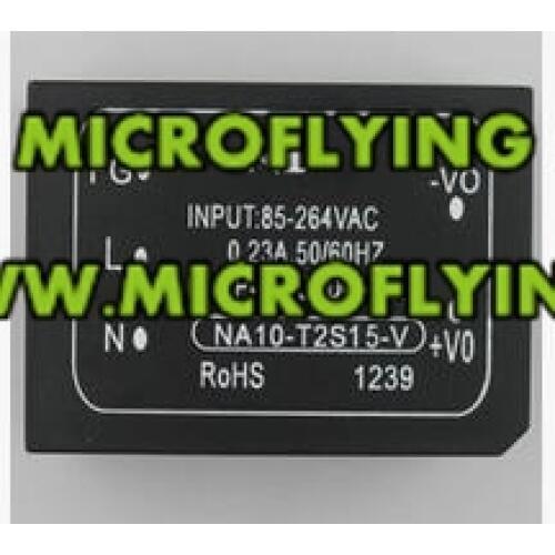 5PCS Hot AC-DC220V Turn 15V10W NA10-T2S15-V Industrial Isolated Switching Power Supply Module