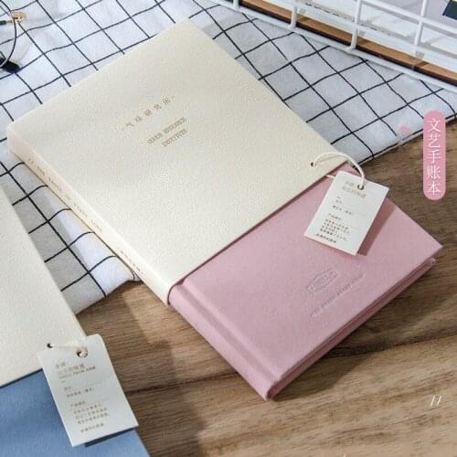 Notebook Creative Hand Ledger Thickened Small Fresh Diary Journal Budget Book Office Supplies Back To School Weather Book