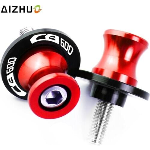 CB 600 Motorcycle 8MM For Honda CB600 HORNET 1998 1999 2000 2001 2002 2003 2004-2006 CNC Aluminum Swingarm Spools Stand Screws