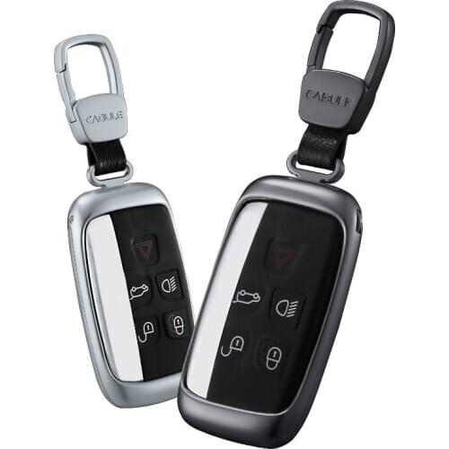 Aluminum Alloy Car key cover key shell auto key case for Land Rover Range Rover Evoque Discovery 4 /Discovery Sport for Jaguar