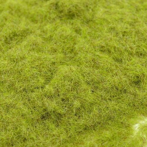100G Miniature Scene Materia Turf Flock Lawn Nylon 3MM Scene Materia Light Green Turf