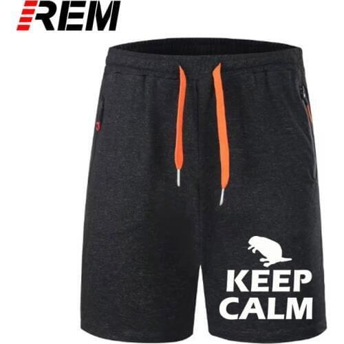 Tops Cool Short Cotton Crew Neck Keep Calm And Love Beavers Animal Lover Humor panties short pants