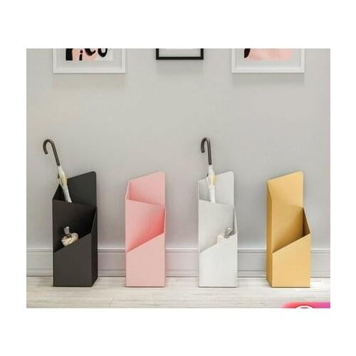 Umbrella stand public hotel lobby home wrought iron storage bucket floor umbrella stand