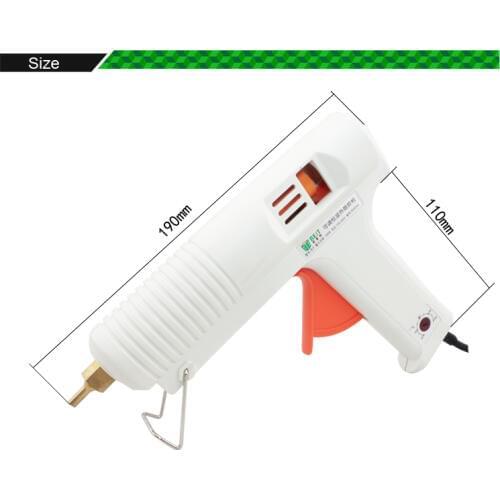 100W Hot Melt Glue Gun Adjustable Temperature Repair 100V-240V Ceramic Heating Melting Glue Gun BEST-B-F