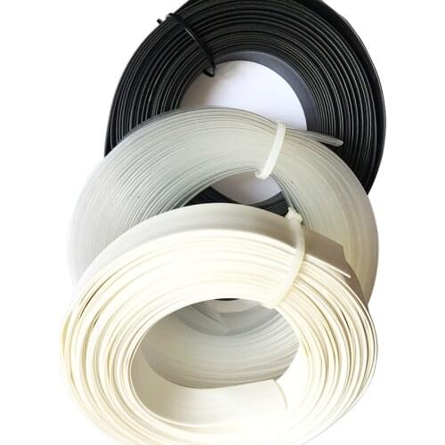 10meter/lot Heat Shrink Tubing Tube Black Transparent White Color 25mm