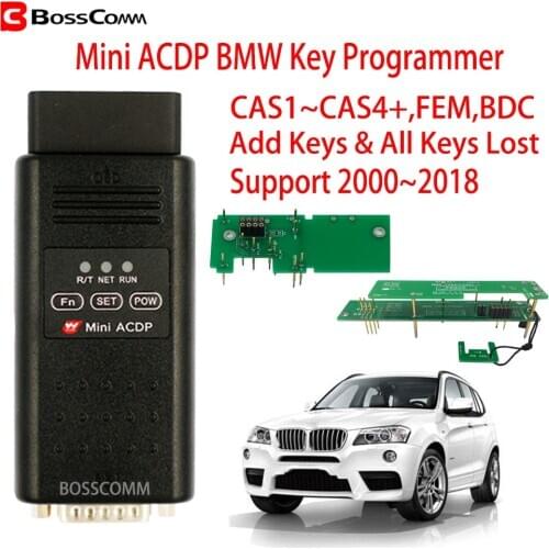 Yanhua Mini ACDP Auto Car Key Programmer Tool For BMW CAS FEM/BDC ISN OBD2 Locksmith Free-solder WIFI Work on PC/Android/IOS