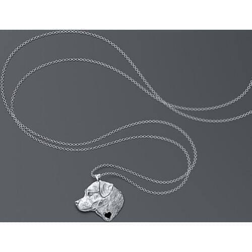 Daisies Fashion Pendant Necklace Handmade Labrador Retriever Necklace For Women Jewelry Animal Dog Necklaces Collier 10pcs/lot