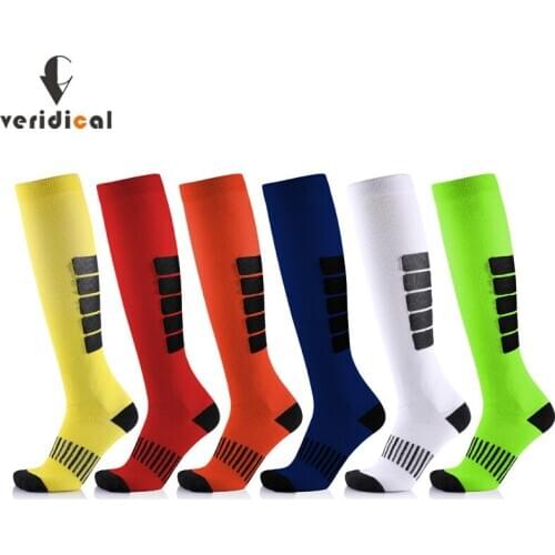5 Pairs/Lot Compression Socks For Men & Women (20-30 Mmhg) Best Stockings Running Fit Breathable Long Socks For Male Travel Sock