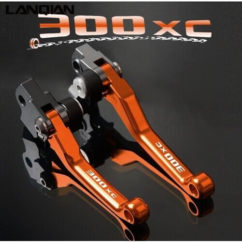 Motorcycle Accessories Dirt Pit Bike Motocross Pivot Brake Clutch Levers For 300 XC XCW 300XC 300XCW 2006-2018 2016 2017