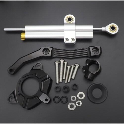BJMOTO For Kawasaki Z1000 2010-2013 Motorcycle CNC Shock Absorber Steering Damper Bracket Mount Kit