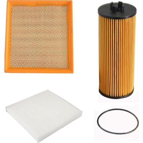 Auto Air Filter Cabin Filter Oil Filter for Jeep Grand Cherokee Wk2 3.6l 2009 2010 2011 2012- 04861756aa 68079487aa 05184526aa